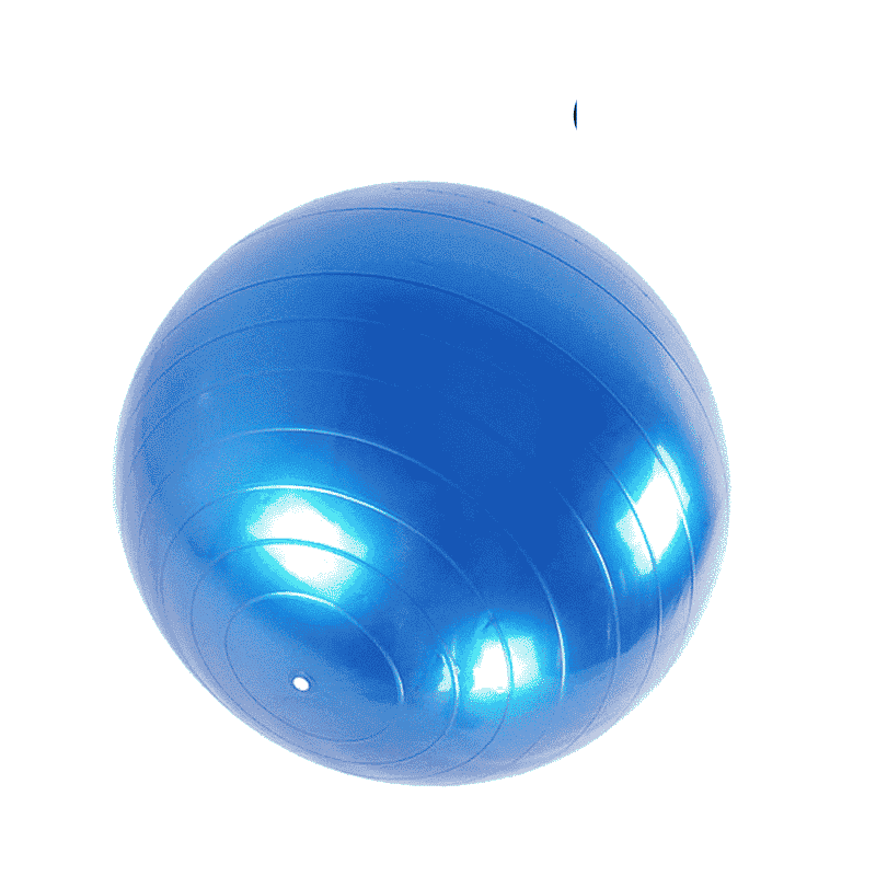 Balle de Yoga (Grand Format: 65cm) 65cm Blue