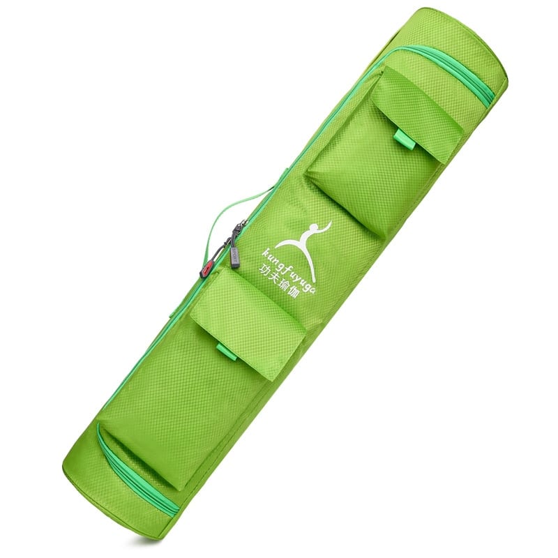 Sac Yoga multi-poche à fermeture Éclair d'arc Vert